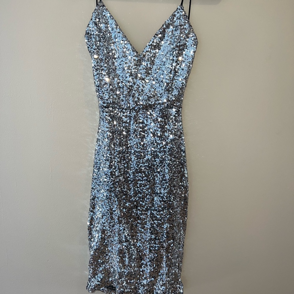 Size small short sequin dress